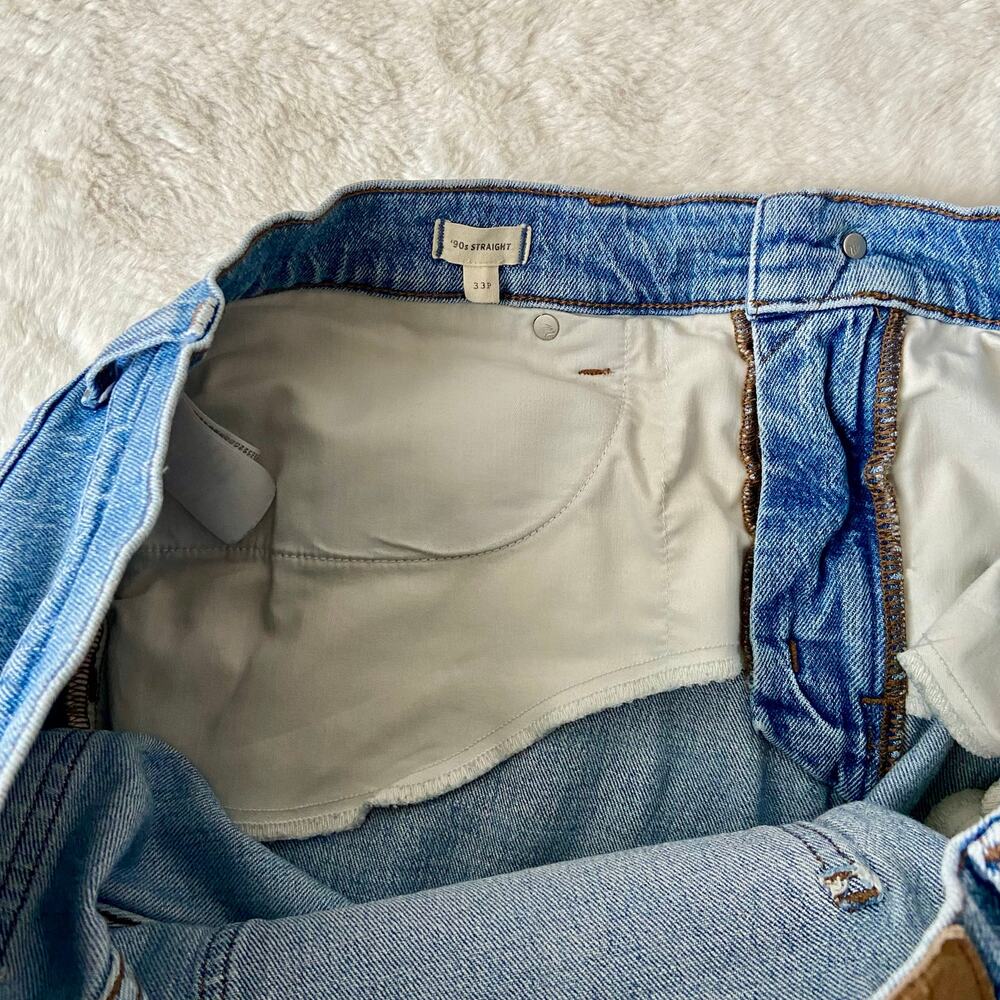 Madewell '90s Straight Jean Size 33 Petite - Picture 10 of 10